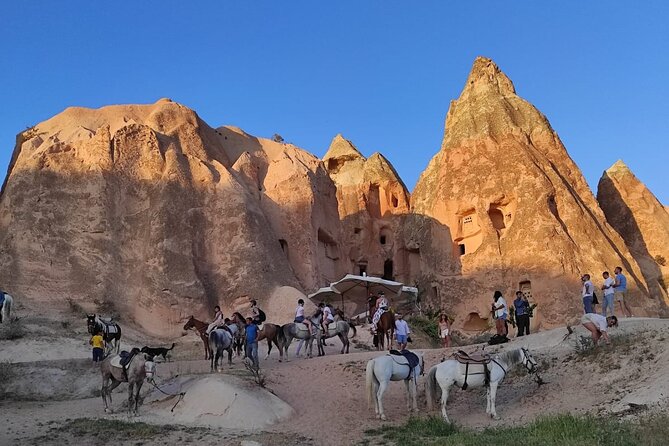 Cappadocia Horse Back Riding Tour Daily/Sunset - Riding past fairy chimneys and endemic plants