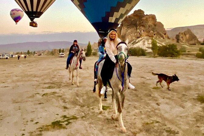 Cappadocia Horse Riding Tour - Passing through Rose Valley’s soft evening colors