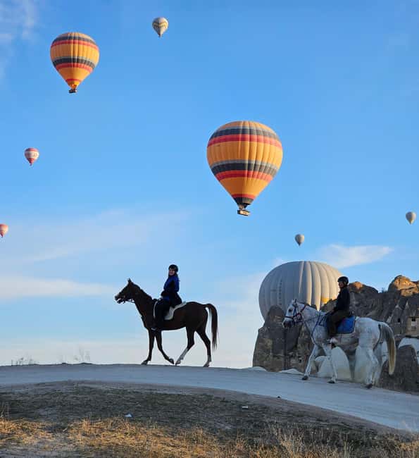 Cappadocia : Horseback riding with fantastic view - The guides and the human side of the ride