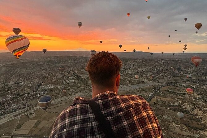 Cappadocia Hot Air Balloon Flight and Rainbow Balloons - A bird’s-eye view of Göreme National Park