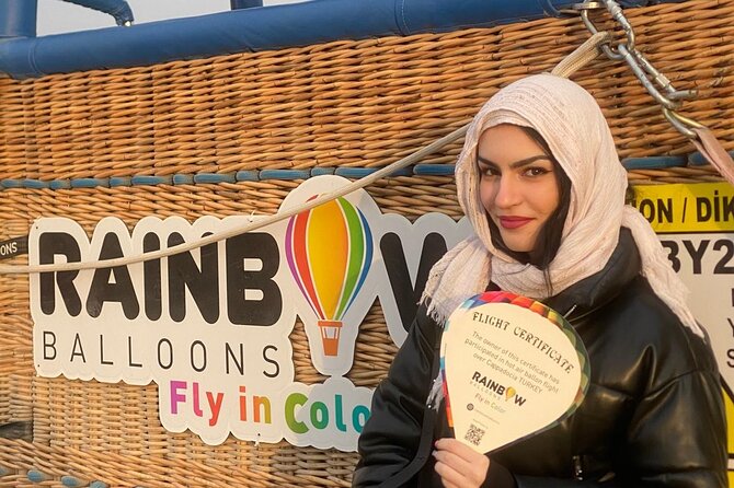 Cappadocia Hot Air Balloon Flight and Rainbow Balloons - What the three-hour experience includes