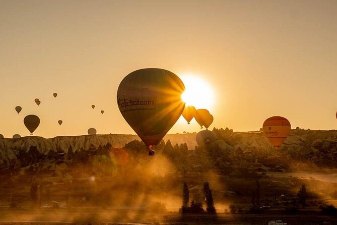 Cappadocia Hot Air Balloon Flight Over Fairy Chimneys And Goreme - Before sunrise at the Göreme hotel entrance