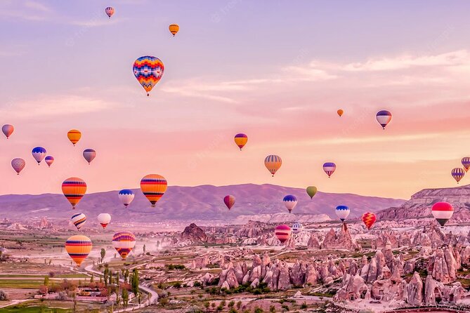 Cappadocia Hot Air Balloon Flight Over The Fairy Chimneys - Landing, Champagne, and the Flight Certificate