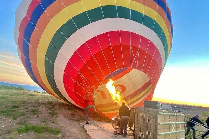 Cappadocia Hot Air Balloon Ride - Watching the balloon come alive