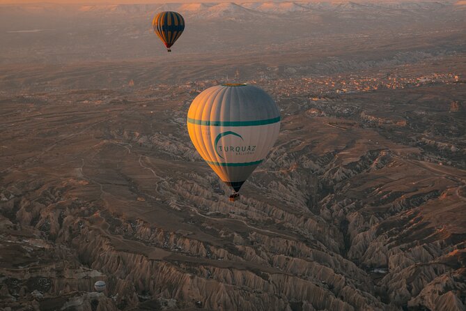 Cappadocia Hot Air Balloon Ride/ Turquaz Balloons - About an hour above Goreme’s valleys