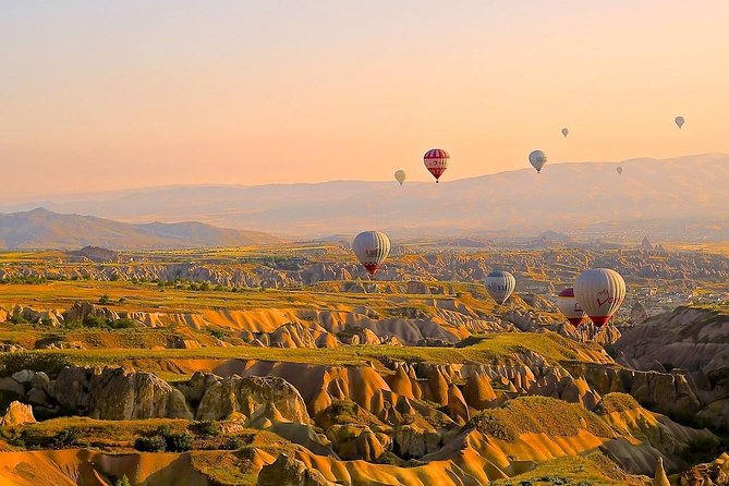 Cappadocia Hot Air Balloon Ride with Transfers - A sunrise flight above Cappadocia