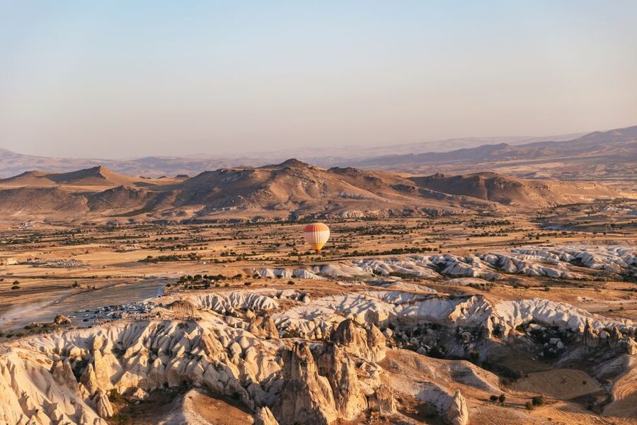 Cappadocia: Hot Air Balloon Trip in Goreme with Breakfast - The landing celebration and small breakfast