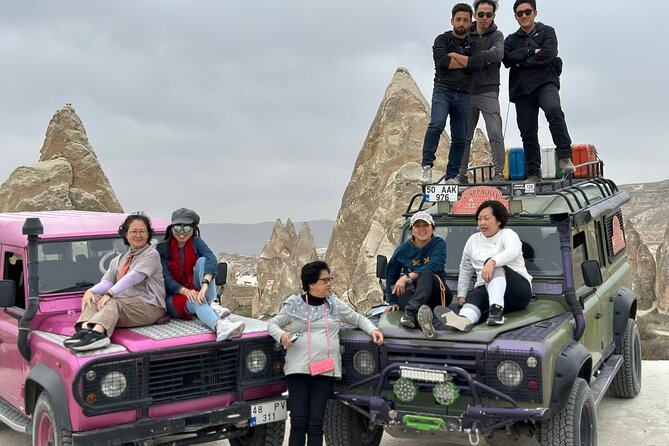 Cappadocia Jeep Safari Tour - Red Valley: 45 minutes among rock and old churches