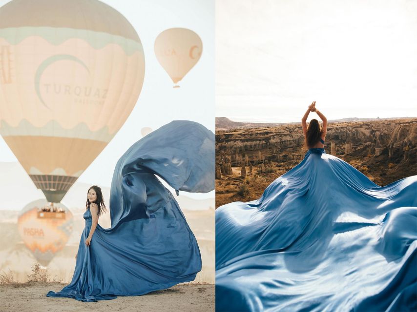 Cappadocia: Photo Shooting With Flying Dresses - How the photographer and assistant shape the experience