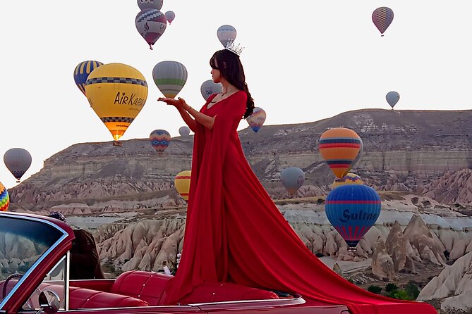 Cappadocia Photo World - Flying dresses, classic cars, and bouquets