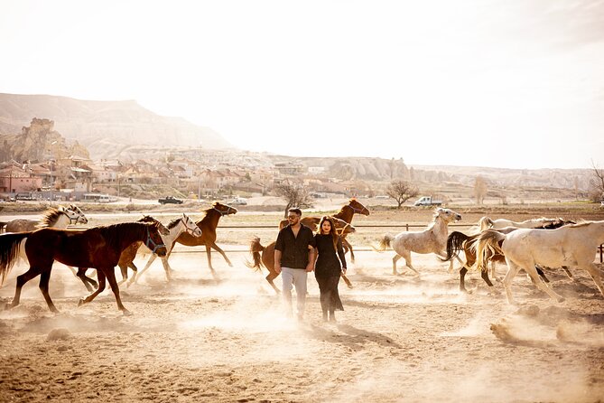Cappadocia Photoshoot with Flying Dress & Instagram Reels - Love Valley at sunrise or sunset