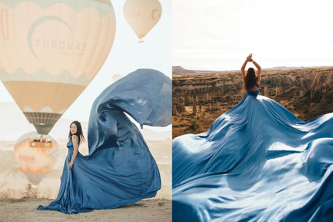 Cappadocia Photoshooting with Flying Dress - Why this Cappadocia photoshoot works so well