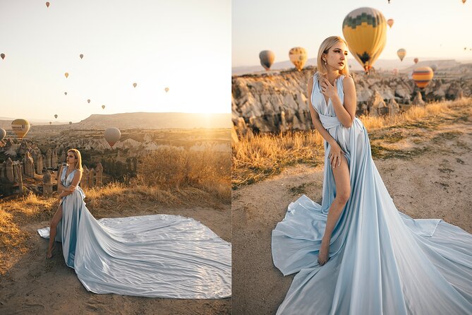Cappadocia Photoshooting with Flying Dress - How the private format affects your morning