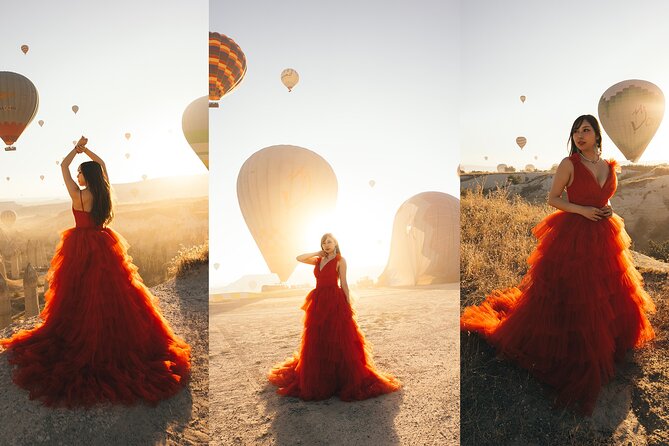 Cappadocia Photoshooting with Flying Dress - What you receive after the photography session