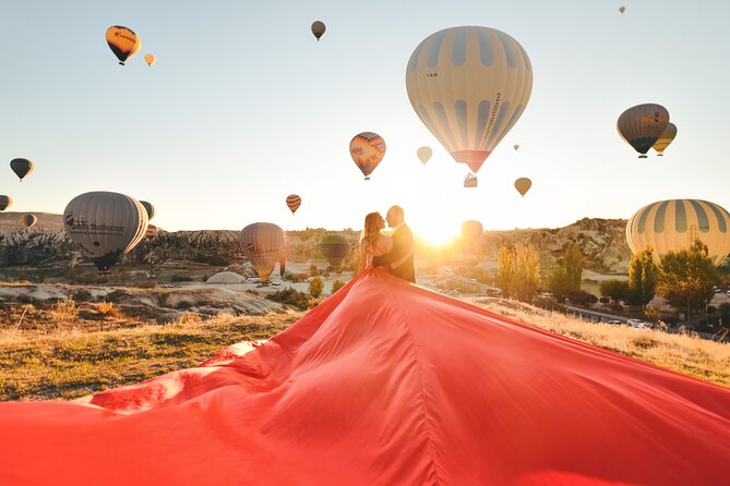 Cappadocia Private Flying Dress & Hot Air Balloon Photoshoot - Asim’s direction is the biggest value