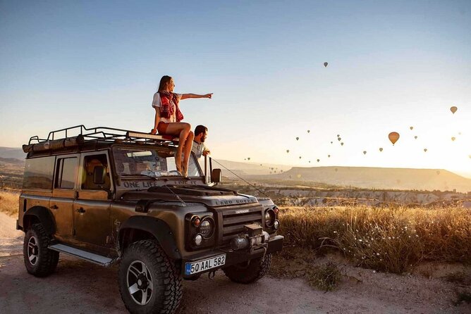 Cappadocia Private Jeep Safari Tour with Hotel Pickup & Champagne - Key points at a glance