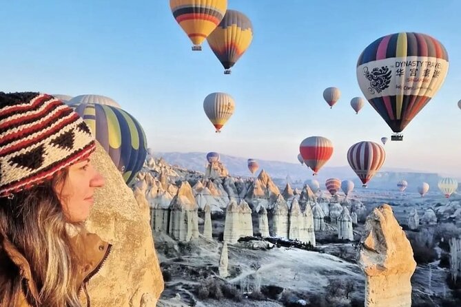 Cappadocia Private Tour - Uchisar Castle explains Cappadocia from above