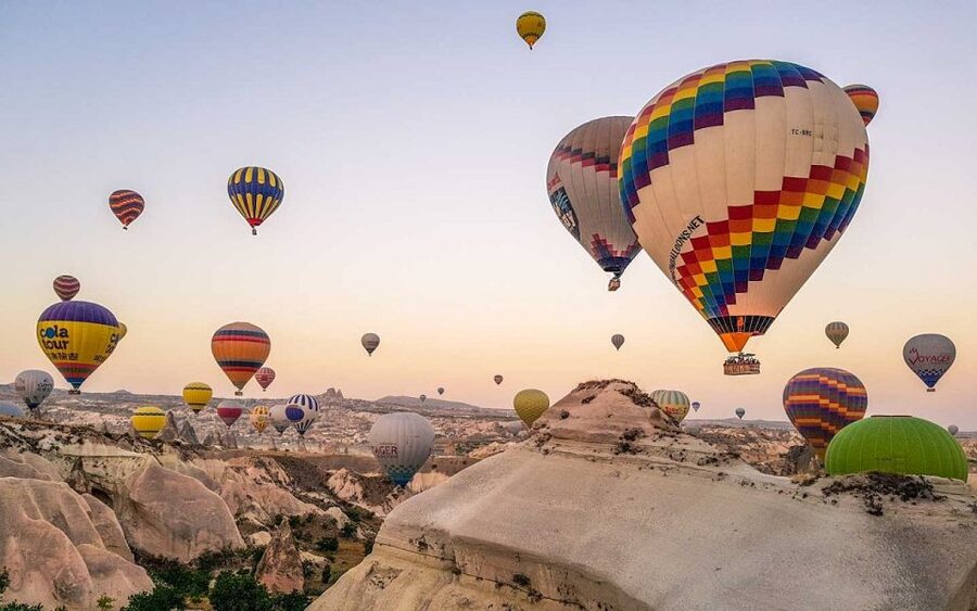 Cappadocia: Red Tour and Sunrise Balloon Tour - Esentepe gives you the wide view