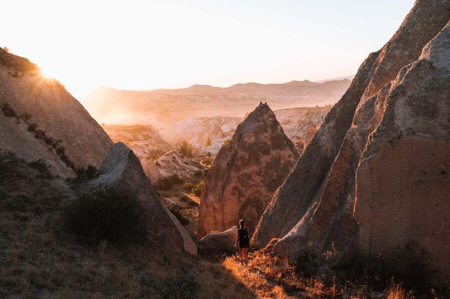 Cappadocia: Rose and Red Valley Hiking Tour - Narrow canyons, open views, and a relaxed pace