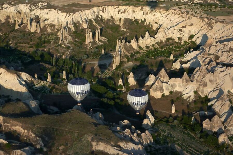 Cappadocia: Royal King Flight - Champagne, medal, and the return to your hotel