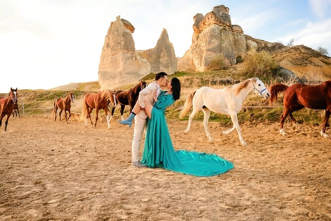 Cappadocia Running Horses Photoshoot with Private Pickup - Thirty minutes of posing, movement, and dust