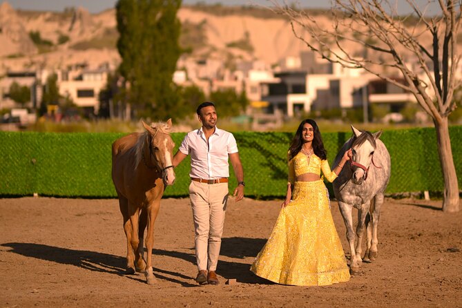 Cappadocia Running Horses Photoshoot with Private Pickup - The private ranch setting and horse coordination