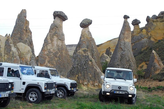 Cappadocia: Sunrise and Sunset Jeep Safari - Hotel pickup and the first 15 minutes