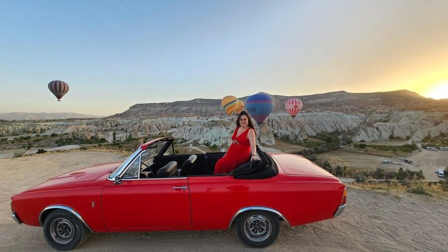 Cappadocia: Sunrise, Day Tour & Sunset Classic Car Tour - Balloon chasing depends on the weather