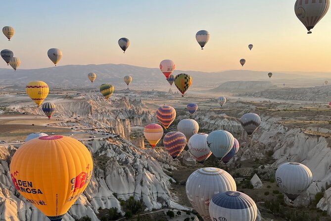 Cappadocia Sunrise Hot Air Balloon Flight / Discovery Balloons - Landing, refreshments, and the ride back