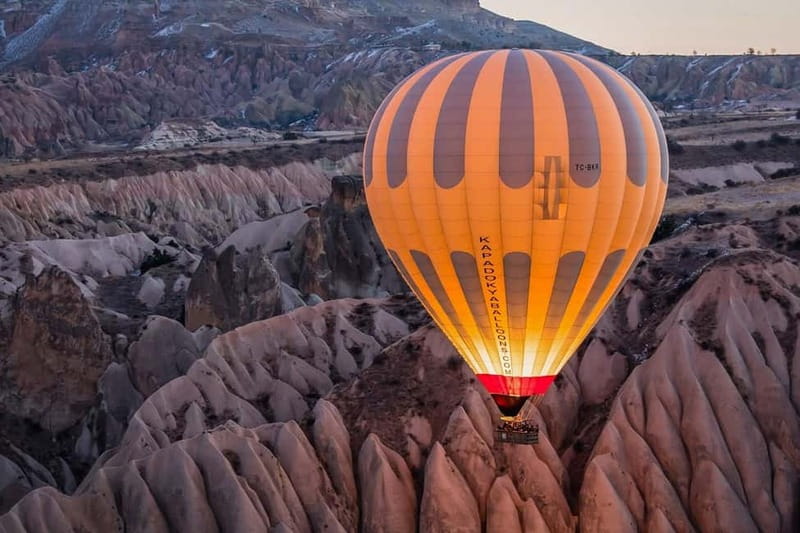 Cappadocia Sunrise Hot Air Balloon Flight/Kapadokya Balloons - Why Cappadocia looks so different from a balloon