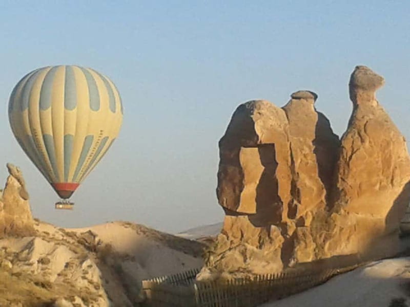 Cappadocia Sunrise Hot Air Balloon Flight/Kapadokya Balloons - Preparing for takeoff in Göreme