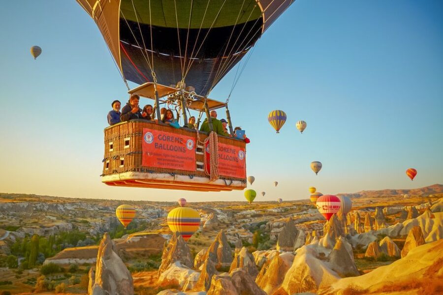 Cappadocia: Sunrise Hot Air Balloon, Göreme & Fairy Chimneys - Sunrise over the valleys