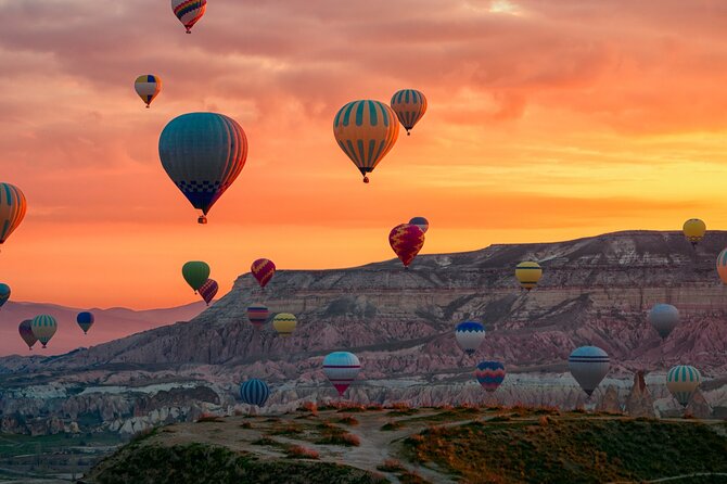 Cappadocia Sunrise Hot Air Balloon Watching Tour w/Transfer - Stop two: high hills and the Lovers Valley view