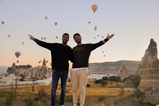 Cappadocia Sunrise Hot Air Balloon Watching Tour With Audio Guide - The Göreme panorama before returning