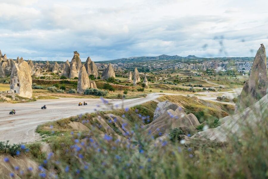 Cappadocia: Sunset or Daytime ATV Adventure Tour - Sword Valley: a short beginning with sharp rock shapes