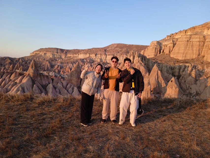 Cappadocia: Sunset Rose Valley Hiking Tour - Walking the web of valley paths