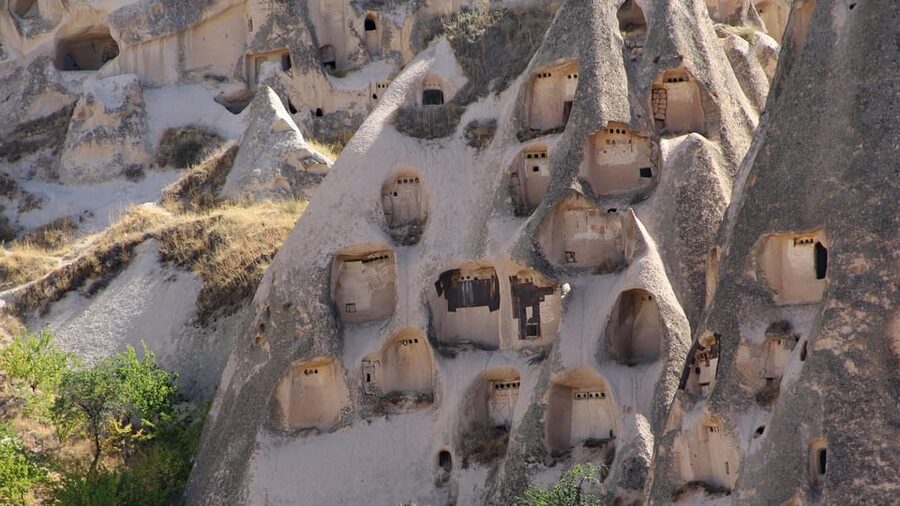 Cappadocia: Underground Cities Skip-the-Line Tour with Lunch - Çavuşin: village homes and rock churches