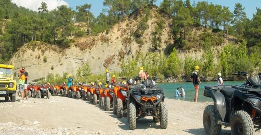 City of Belek/Side: Quad Safari Adventure + Transfer - Bozyaka: briefing, gear, and getting comfortable
