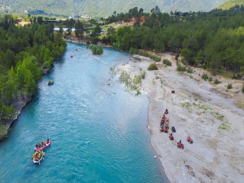 City of Belek/Side: Quad Safari Adventure + Transfer - Ninety minutes on forests, rivers, and rough tracks