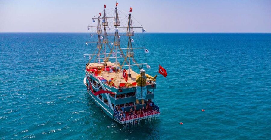 City of Side: All-Inclusive Boat Ride and Foam Party - Foam, music, and the return to port