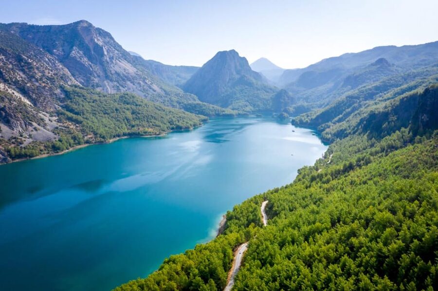 City of Side: Cabrio Bus & Green Lake Boat Tour with Lunch - Key points at a glance