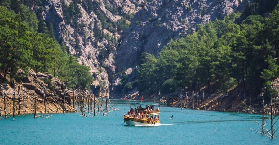 City of Side: Cabrio Bus & Green Lake Boat Tour with Lunch - Manavgat Waterfall is short, scenic, and extra-cost