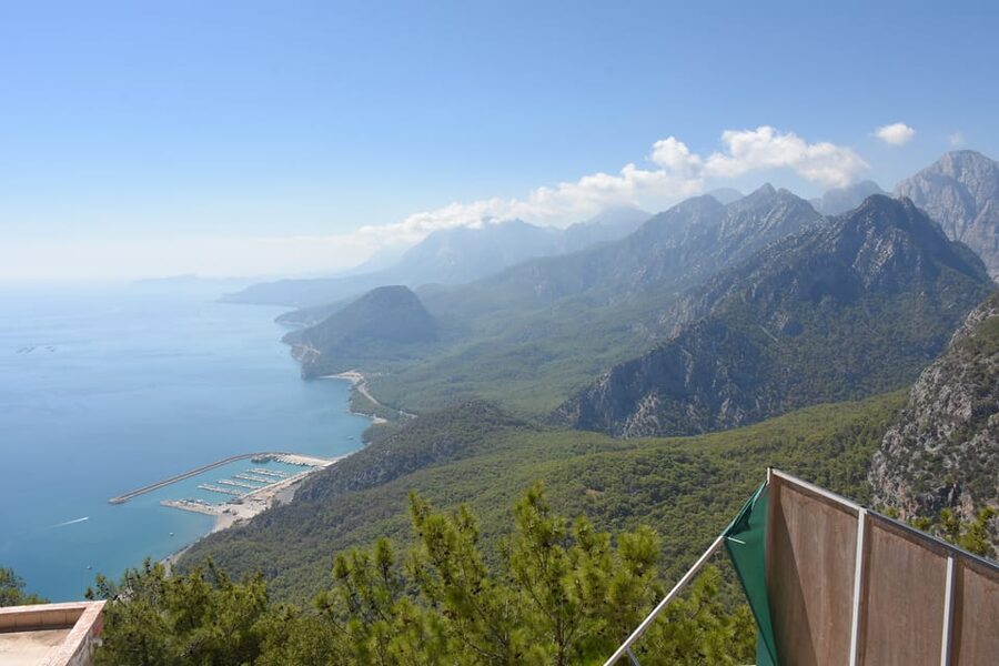 City of Side: City Tour including Waterfalls and Cable Car - The 38-meter waterfall stop