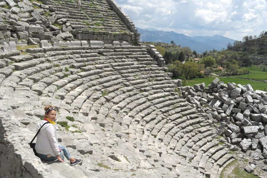 City of Side: Eagle Canyon and Selge Ancient City Day Trip - Lunch beside the Koprucay River