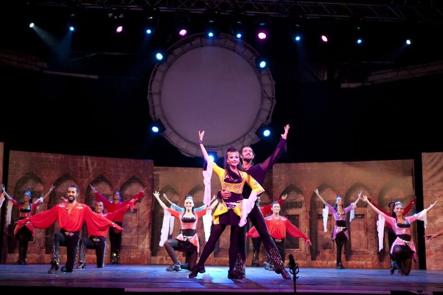 City of Side: Fire of Anatolia Dance Show Ticket & Transfer - The 9 pm Fire of Anatolia performance