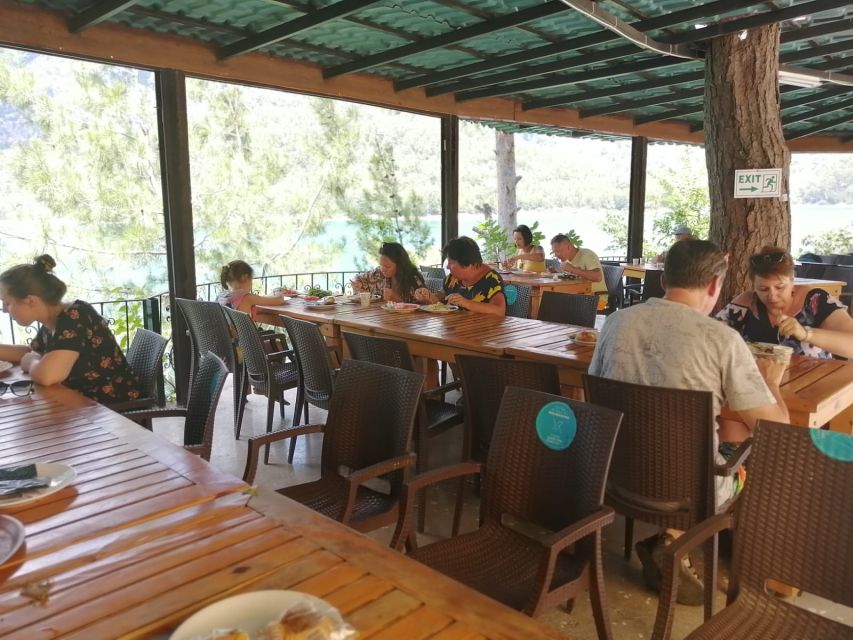 City of Side: Green Canyon Boat Tour with Lunch and Drinks - Swimming in the turquoise lake