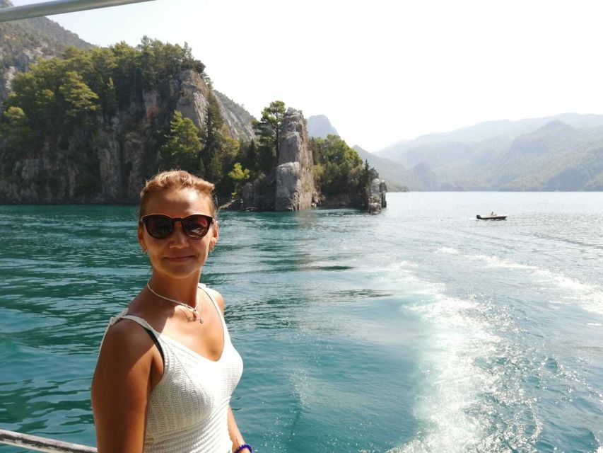City of Side: Green Canyon Boat Tour with Lunch and Drinks - Fishing and the two-hour return cruise