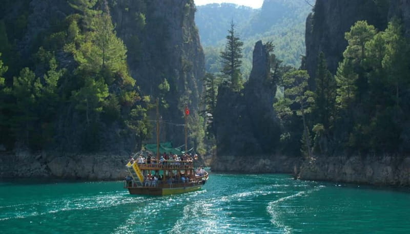 City of Side: Green Canyon Boat Trip w/Unlimited Soft Drinks - Key points to know before booking
