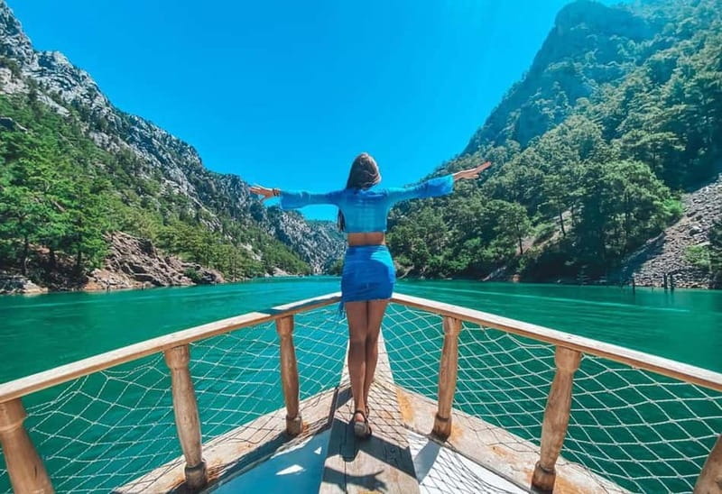 City of Side: Green Canyon Boat Trip w/Unlimited Soft Drinks - The 14-kilometre Green Canyon cruise