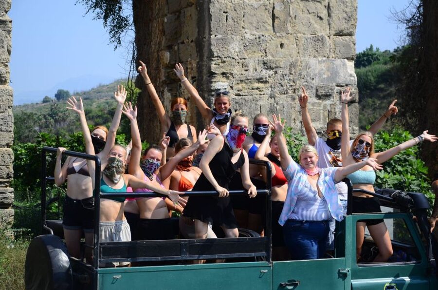 City of Side: Green Canyon Jeep Tour, Boat Trip & Waterfall - The smaller scenic stop and Manavgat River